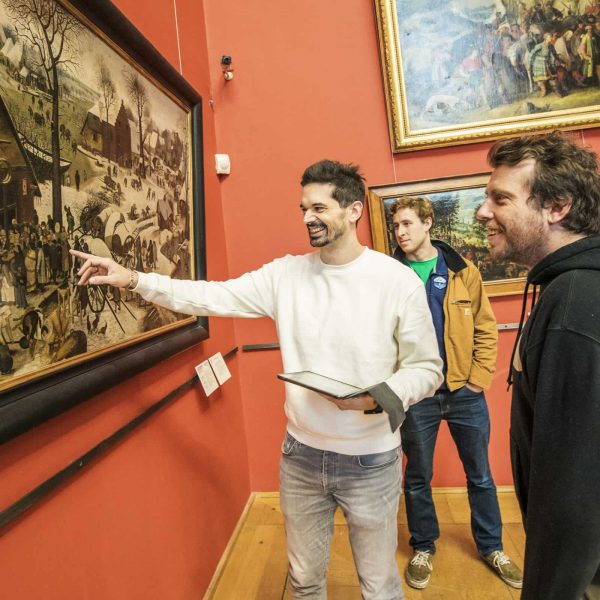 Défi d'équipe au musée