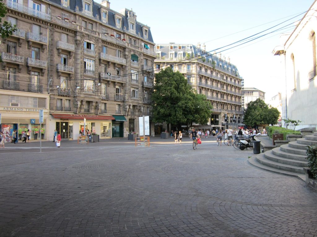 Le centre de ville de Grenoble