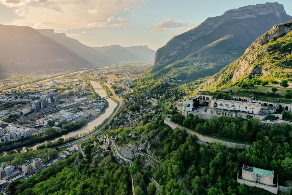 Vue massif de Grenoble