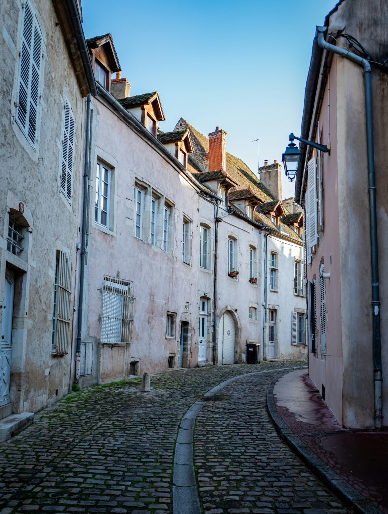 Vue d'une ruelle à Beaune
