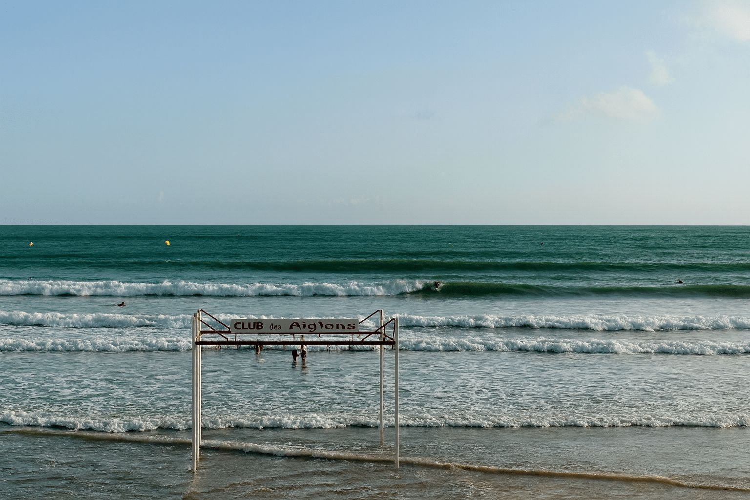 Photo des sables d'Olonne et de la mer