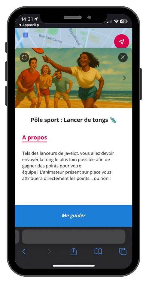 Mockup grand challenge de l'été