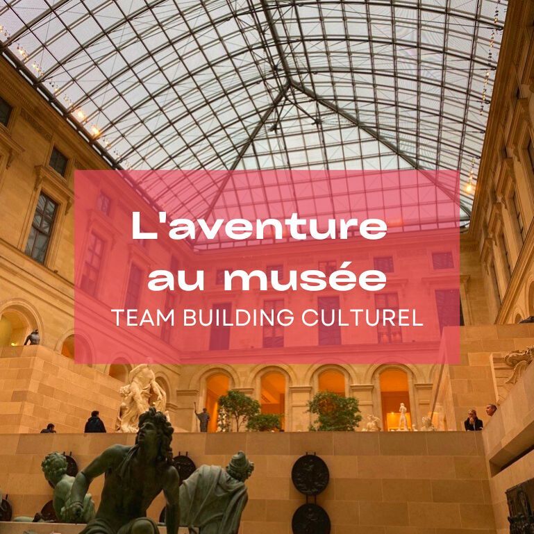 Activité de team building dans un musée