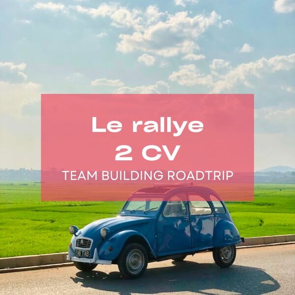 Team building rallye 2CV