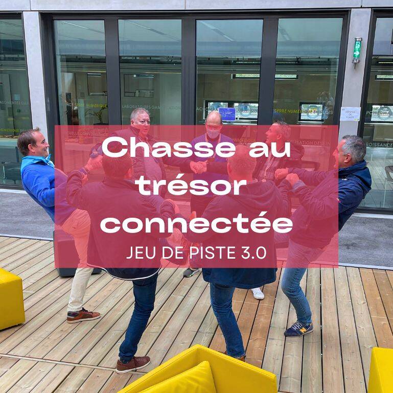 chasse au trésor connectée en intérieur